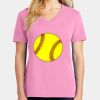 Ladies Core Cotton V Neck Tee Thumbnail