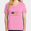 Ladies Core Cotton V Neck Tee Thumbnail