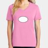 Ladies Core Cotton V Neck Tee Thumbnail