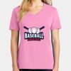 Ladies Core Cotton V Neck Tee Thumbnail