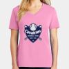 Ladies Core Cotton V Neck Tee Thumbnail