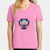 Ladies Core Cotton V Neck Tee Thumbnail