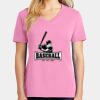 Ladies Core Cotton V Neck Tee Thumbnail