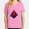 Ladies Core Cotton V Neck Tee Thumbnail