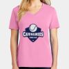 Ladies Core Cotton V Neck Tee Thumbnail