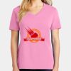 Ladies Core Cotton V Neck Tee Thumbnail