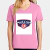 Ladies Core Cotton V Neck Tee Thumbnail