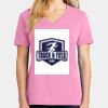 Ladies Core Cotton V Neck Tee Thumbnail