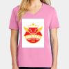 Ladies Core Cotton V Neck Tee Thumbnail