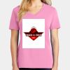 Ladies Core Cotton V Neck Tee Thumbnail