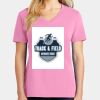 Ladies Core Cotton V Neck Tee Thumbnail