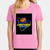 Ladies Core Cotton V Neck Tee Thumbnail