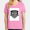 Ladies Core Cotton V Neck Tee Thumbnail