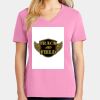 Ladies Core Cotton V Neck Tee Thumbnail