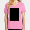 Ladies Core Cotton V Neck Tee Thumbnail