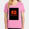 Ladies Core Cotton V Neck Tee Thumbnail