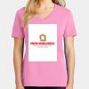 Ladies Core Cotton V Neck Tee Thumbnail