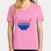 Ladies Core Cotton V Neck Tee Thumbnail