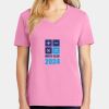 Ladies Core Cotton V Neck Tee Thumbnail