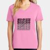 Ladies Core Cotton V Neck Tee Thumbnail