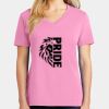 Ladies Core Cotton V Neck Tee Thumbnail