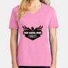 Ladies Core Cotton V Neck Tee Thumbnail