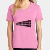 Ladies Core Cotton V Neck Tee Thumbnail