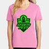 Ladies Core Cotton V Neck Tee Thumbnail