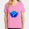 Ladies Core Cotton V Neck Tee Thumbnail