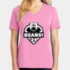 Ladies Core Cotton V Neck Tee Thumbnail