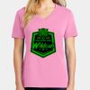 Ladies Core Cotton V Neck Tee Thumbnail