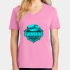 Ladies Core Cotton V Neck Tee Thumbnail