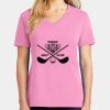 Ladies Core Cotton V Neck Tee Thumbnail